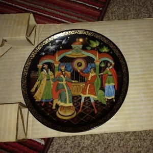 1990 Russian Legend Plate #8 "IVAN'S CONQUEST" Bradford Exchange w/COA